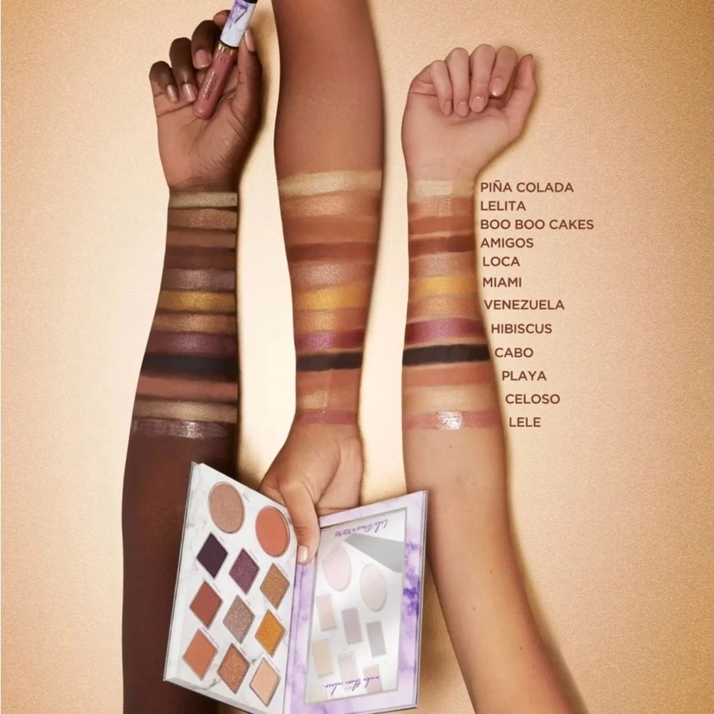 Tarte x Lele Pons Eyeshadow‎ Palette - Purple and Gold